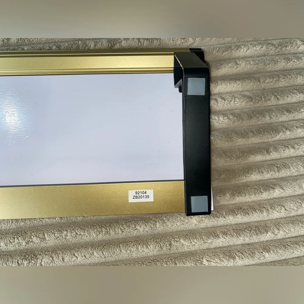 🖊️ Quartet Gold Desk Dry Erase Board ✨ Sleek & Stylish Workspace Must-Have!